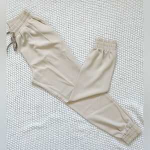 Beige Jogger Pants made by Cinq a Sept
